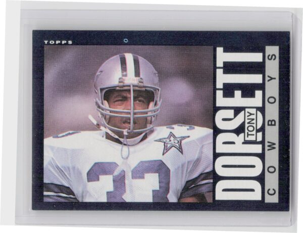 1985 Topps Tony Dorsett #40 Cowboys