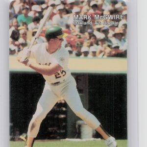 1987 Mother's Cookies Mark McGwire #3 Athletics