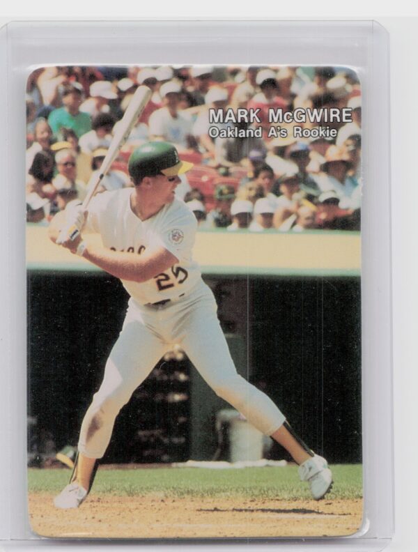 1987 Mother's Cookies Mark McGwire #3 Athletics
