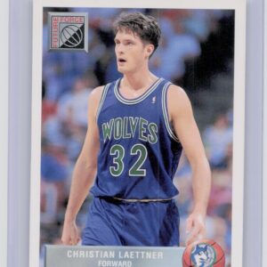 1992-93 Upper Deck McDonald's Christian Laettner #P45 Timberwolves