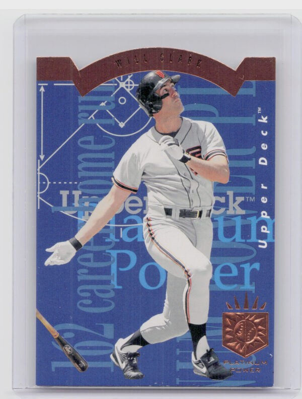 1993 SP Will Clark #PP4 Giants Platinum Power