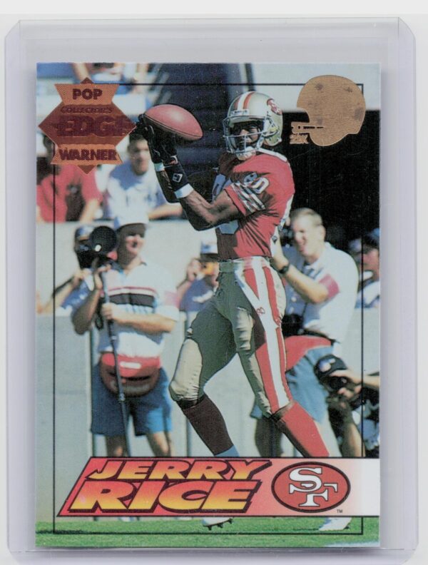 1994 Collector's Edge Jerry Rice Pop Warner Bronze #181 49ers