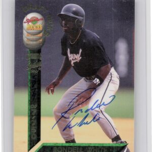 1994 Signature Rookies Draft Picks Rondell White Auto /7750 #98 Lynx Signatures