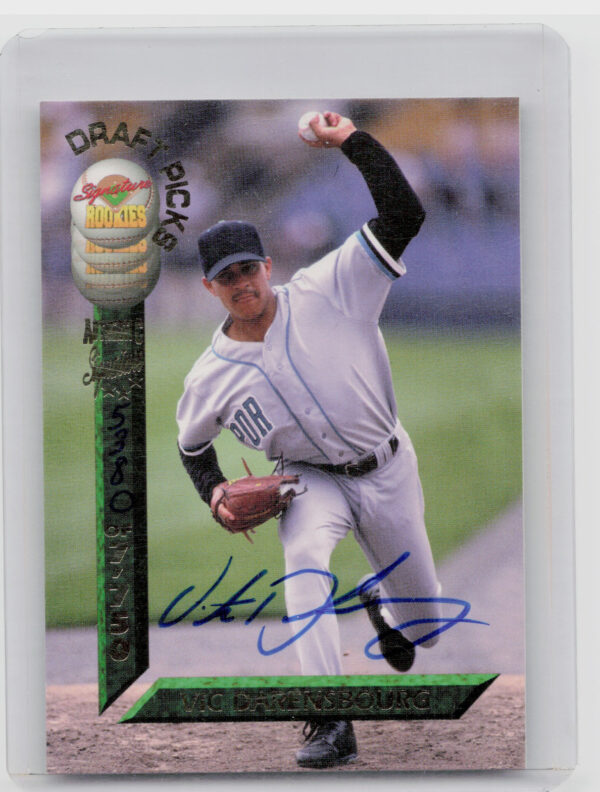 1994 Signature Rookies Draft Picks Vic Darensbourg AU SN7750 #100 Dogs Signature