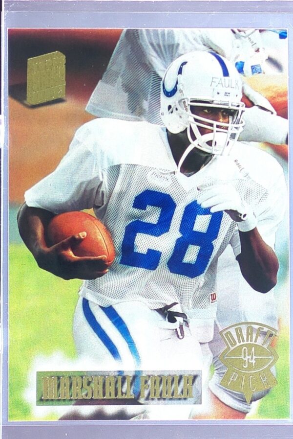 1994 Stadium Club Marshall Faulk RC #327 Colts