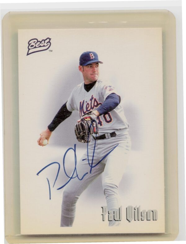 1995 Best Paul Wilson Auto #NNO Mets Autographs