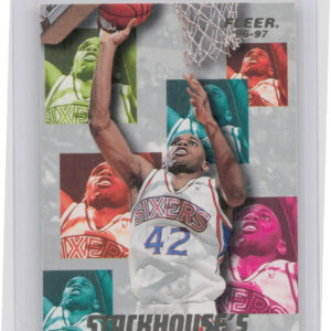 1996-97 Fleer Jerry Stackhouse #S-10 76ers Stackhouse's Scrapbook