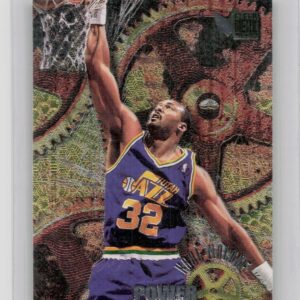 1996-97 Metal Karl Malone #7 Jazz Power Tools