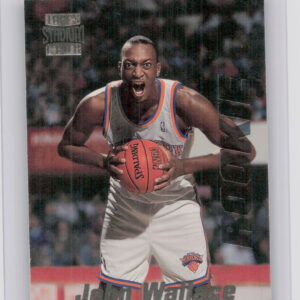 1996-97 Stadium Club John Wallace #R16 Knicks Rookies (Series One)