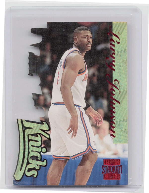 1996-97 Stadium Club Larry Johnson #F27 Knicks Fusion
