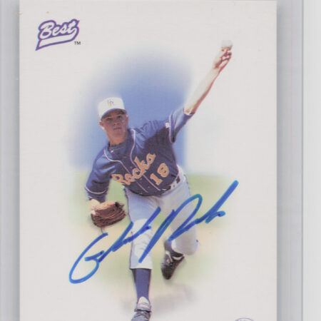 1996 Best Glendon Rusch AU #NNO Rocks Autographs