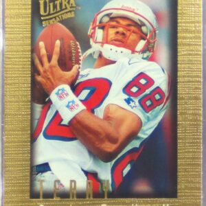 1996 Fleer Ultra Sensations Terry Glenn RC #64 Patriots