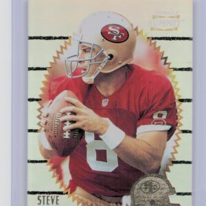 1996 Pinnacle Summit Premium Stock Steve Young #49 49ers