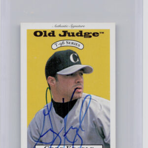 1996 Signature Rookies Old Judge Greg Keagle AU SN6000 #14 Quakes Signatures