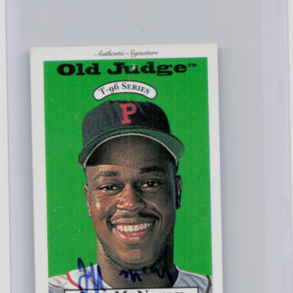 1996 Signature Rookies Old Judge Jeff McNeely #20 Redbirds Signatures