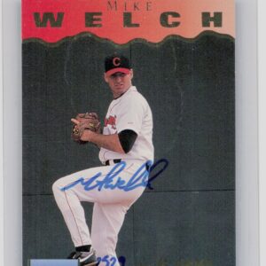 1996 Signature Rookies Preview Mike Welch Autographs Auto /6000 #37 Yankees