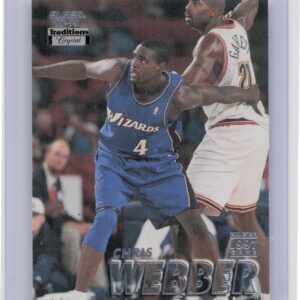1997-98 Fleer Chris Webber Traditions Crystal #290 Wizards