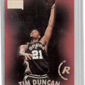 1997-98 SkyBox Premium Tim Duncan RC #112 Spurs