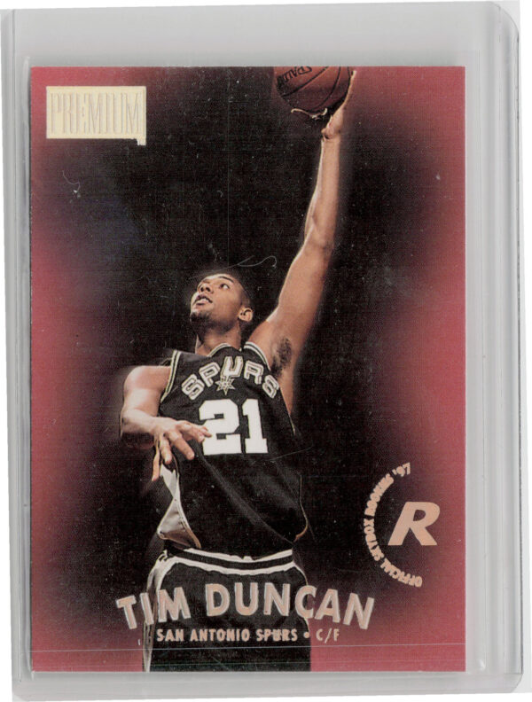 1997-98 SkyBox Premium Tim Duncan RC #112 Spurs