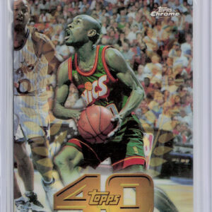 1997-98 Topps Chrome Gary Payton #T40-9 SuperSonics Topps 40