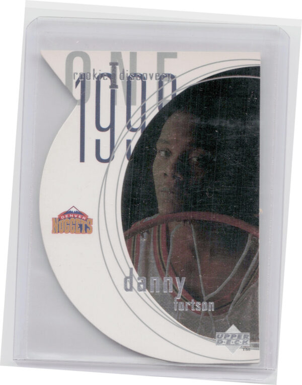 1997-98 Upper Deck Danny Fortson #R10 Nuggets Rookie Discovery I