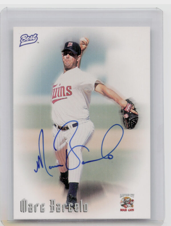 1997 Best Marc Barcelo AU #NNO Cats Autographs Autograph Series