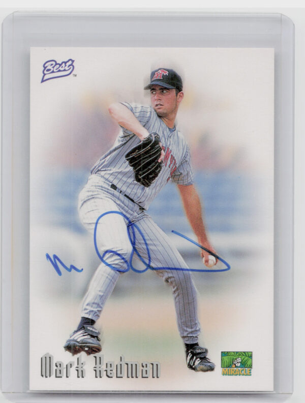1997 Best Mark Redman AU #NNO Miracle Autographs Autograph Series