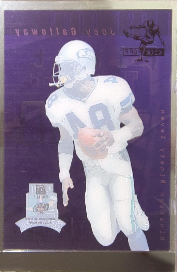 1997 Playoff First & Ten Joey Galloway #194 Seahawks - Image 3