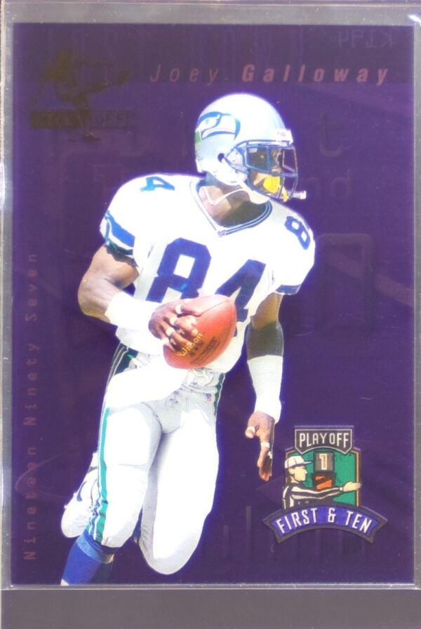 1997 Playoff First & Ten Joey Galloway #194 Seahawks