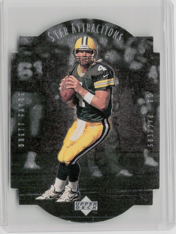 1997 Upper Deck Brett Favre #SA12 Packers Star Attractions