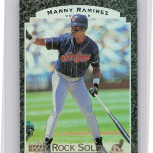 1997 Upper Deck Manny Ramirez #RS10 Indians Rock Solid Foundation