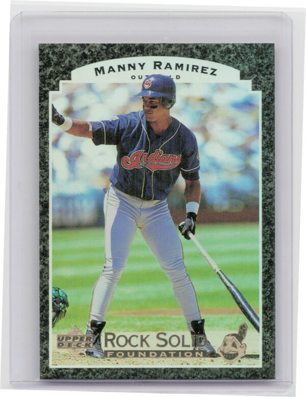 1997 Upper Deck Manny Ramirez #RS10 Indians Rock Solid Foundation