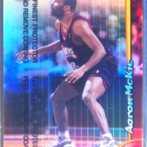 1998-99 Finest Aaron McKie Refractors #110 76ers