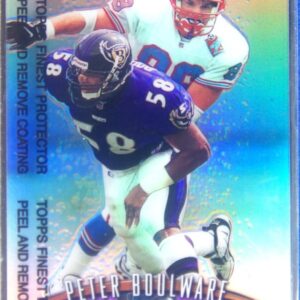 1998 Finest Peter Boulware Refractors #119 Ravens