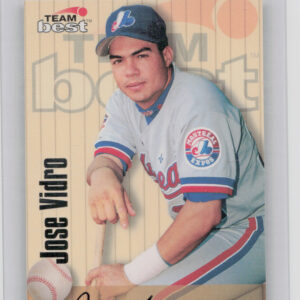 1998 Team Best Jose Vidro AU #NNO Expos Autographs Signature Series