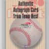 1998 Team Best Ruben Mateo AU #NNO Rangers Autographs Signature Series - Image 3