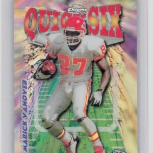 1998 Topps Chrome Tamarick Vanover #21 Chiefs Season's Best Refractors
