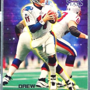 1998 Topps Stars Drew Bledsoe Silver Star /3999 #30 Patriots