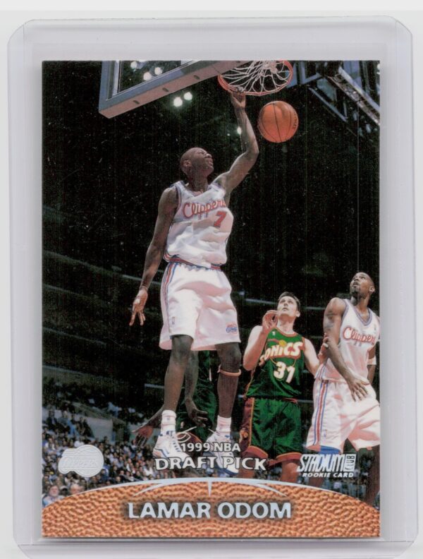 1999-00 Stadium Club Lamar Odom RC #179 Clippers