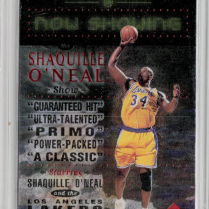 1999-00 Upper Deck Shaquille O'Neal #NS13 Lakers Now Showing