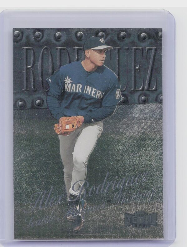1999 Fleer Metal Universe Alex Rodriguez #50 Mariners