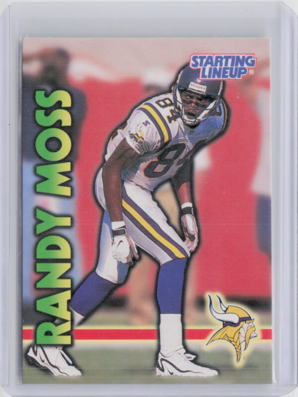 1999 Hasbro Starting Lineup Cards Randy Moss Vikings