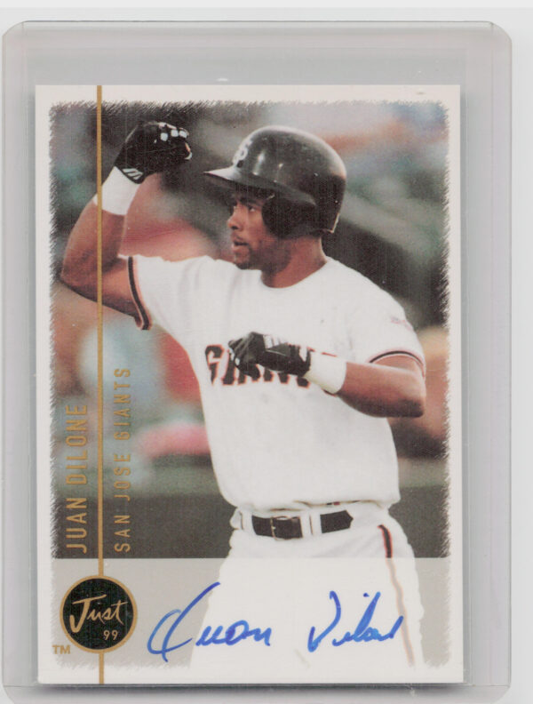 1999 Just Juan Dilone AU #NNO Giants Autographs
