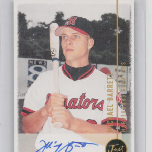1999 Just Michael Barrett AU #NNO Senators Autographs