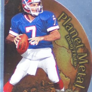 1999 SkyBox Metal Universe Doug Flutie #6 PM Bills Planet Metal