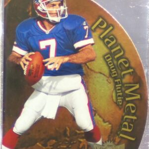 1999 SkyBox Metal Universe Doug Flutie #6 PM Bills Planet Metal