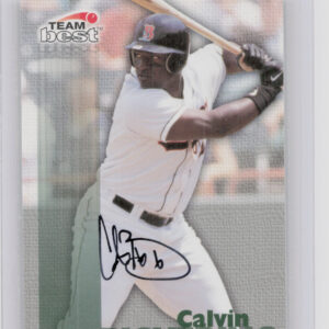 1999 Team Best Rookie Calvin Pickering #NNO Baysox Autographs