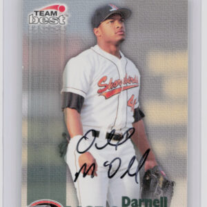 1999 Team Best Rookie Darnell McDonald AU #NNO Shorebirds Autographs