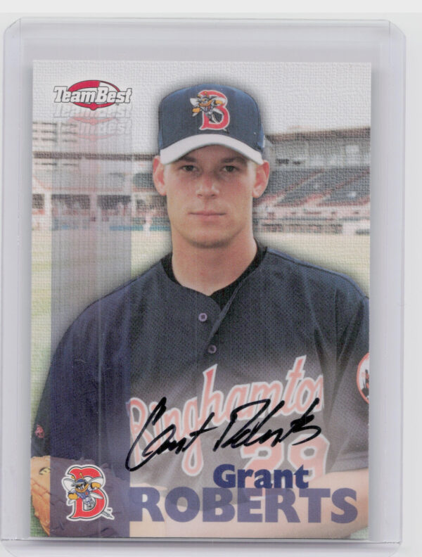 1999 Team Best Rookie Grant Roberts AU #NNO Mets Autographs