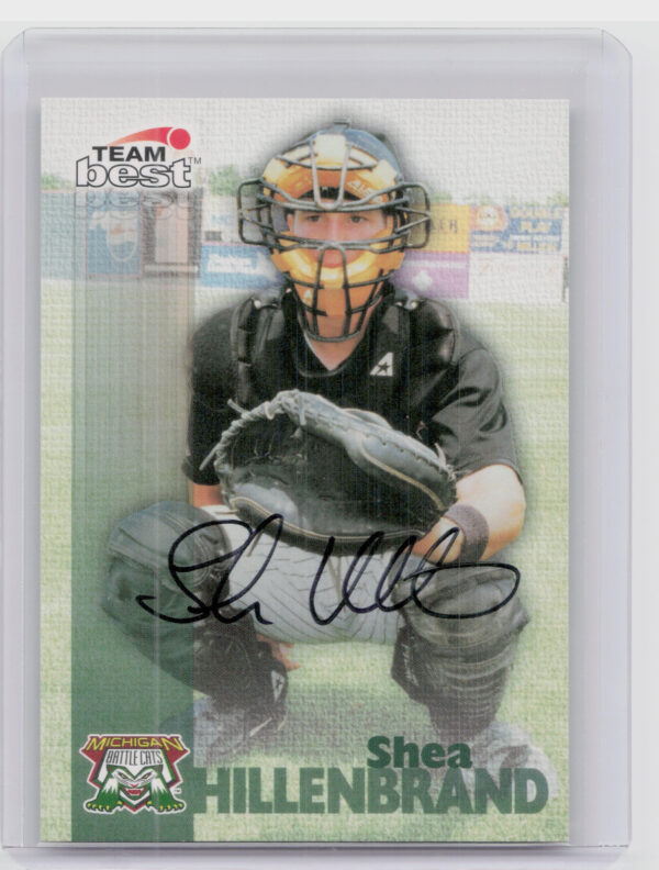 1999 Team Best Rookie Shea Hillenbrand AU #NNO Cats Autographs